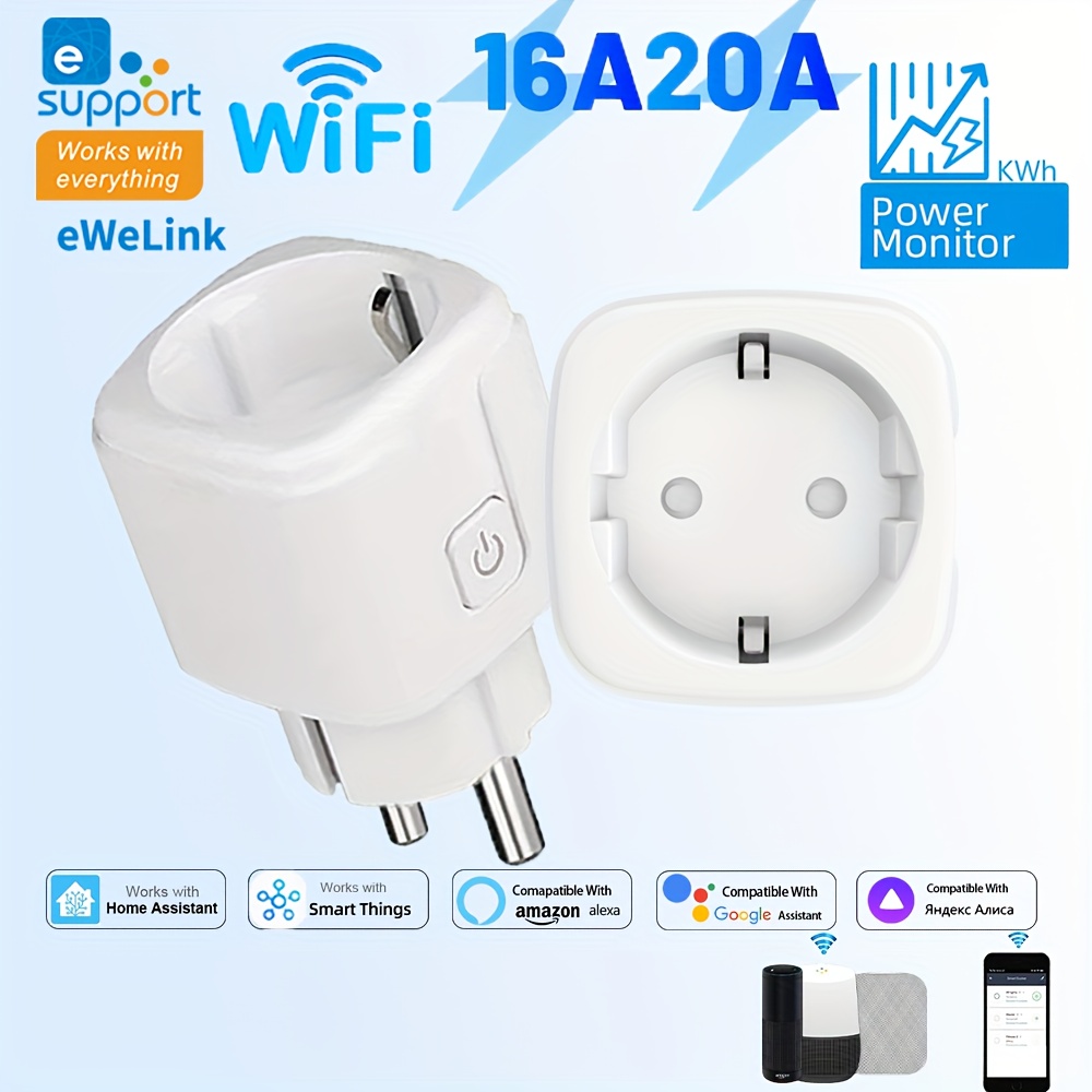 EWeLink Smart WiFi Socket EU R - Smart Home Bridge ulasan dan harga