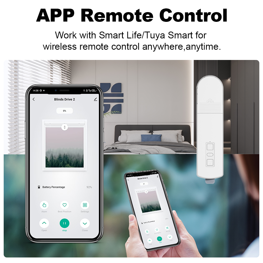 MANHOT WiFi/Zigbee Smart Rolle - Smart Home Energy ulasan dan harga